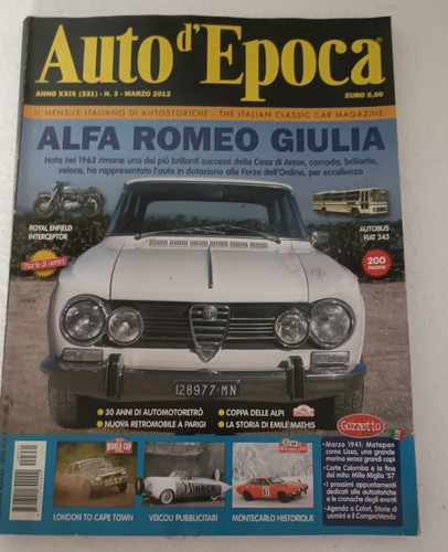 Auto epoca 2012 - 3, alfa