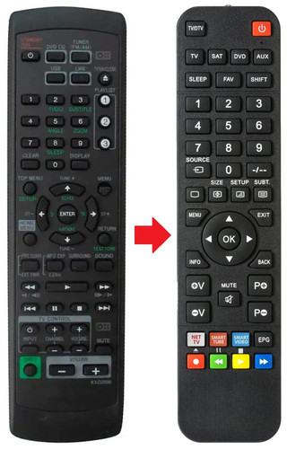 Telecomando adatto per pioneer - adatto,