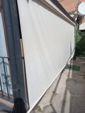 Tenda a rullo per esterno bianca 