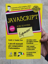Vander Veer JAVASCRIPT FOR DUMMIES ESPRESSO Apogeo libro informatica java script