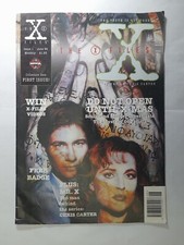X-Files 1 Fine 1995 W/Badge.First Printing.Collector Edition.Manga