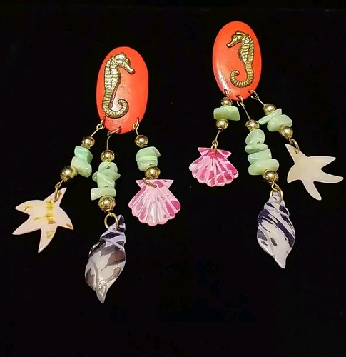 Orecchini vintage anni boho - orecchini,