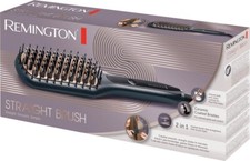 Remington Spazzola Lisciante per Capelli 2 in 1, Setole rivestite in Ceramica.