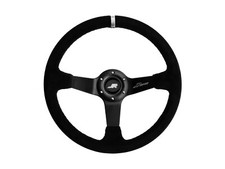 Volante sportivo JRspec diametro 350 mm Rallye Racing Drift 80 mm offset