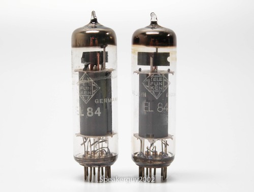 Coppia tubi telefunken 6bq5 - tubi,