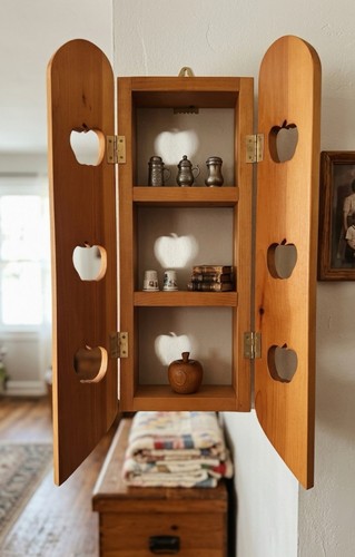 Scaffale curio cabina country - scaffale,