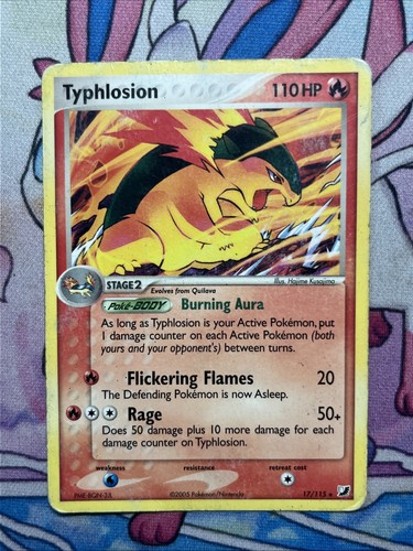 Pokémon tcg typhlosion - typhlosion, ex