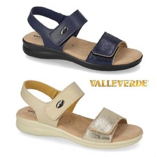 VALLEVERDE Sandalo zeppa bassa