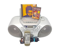 Panasonic RX-D25 Boombox Cassetta Nastro CD Radio FM AM Lettore Portatile Registratore