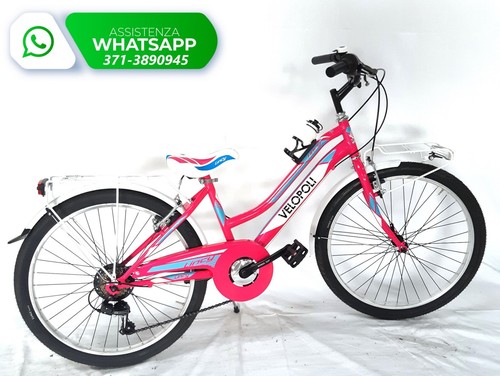 Bicicletta velopoli bambina - bicicletta,
