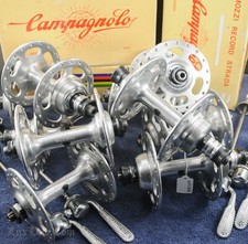 MOZZI bici da strada vintage Campagnolo NuovoSuper Record flangia alta 32h36h40h bicicletta