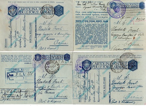 Cartoline postali per forze - per, le
