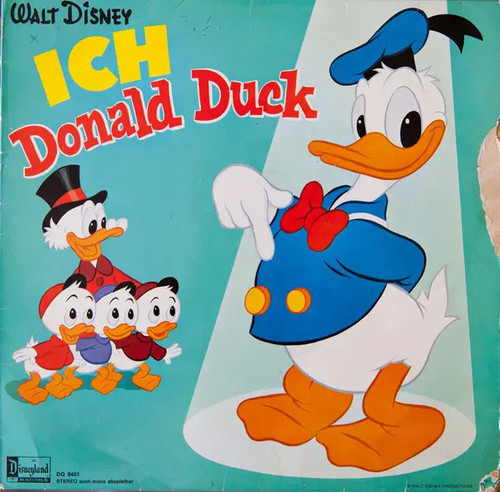 Walt disney ich donald duck - disney,