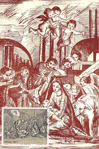 Cartolina maximum natale - maximum,