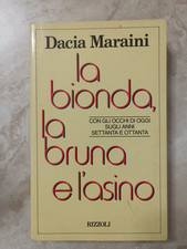 MARAINI - LA BIONDA LA BRUNA E