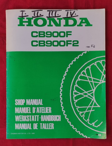 Honda 900 fd shop - cb, f2