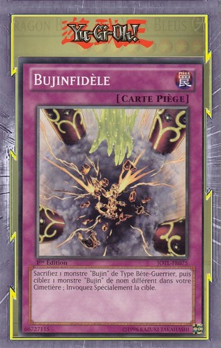 Bujinfidèle jotl fr075 piège - jotl-fr075,