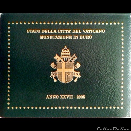 Folder vaticano euro 2005 - folder,