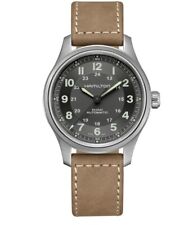 Orologio Uomo Hamilton Khaki Field Titanio Automatico Quadrante Nero 42mm H70545550