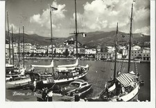 SANREMO IL PORTO CON YACHT E MOTOSCAFO BARCHE A VELA 1961