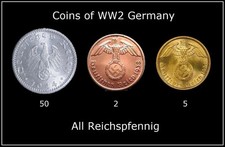 MONETE DELLA WW2 GERMANIA -
