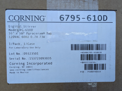 Corning 610d agitatore - pc-610d,