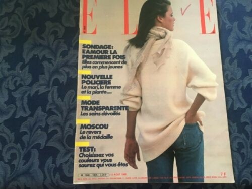 Rivista elle agosto 1980 - 1980, n