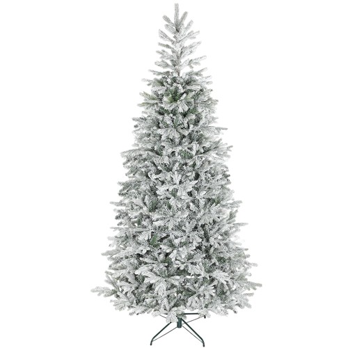 Albero natale innevato alto - natale,