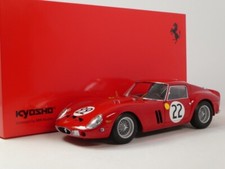 Kyosho Ferrari 250 GTO #22 Elde - Beurlys 24h Le Mans 1962 1/18 08438B