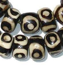 Eye design batik osso - osso, perline