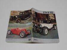 FIAT 509 SPIDER LANCIA LAMBDA MASERATI 2000 AUTO DI IERI QUADERNO DI SCUOLA