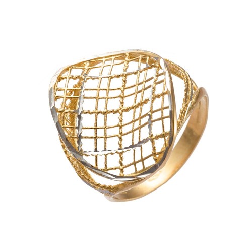 Anello donna oro giallo - giallo, e