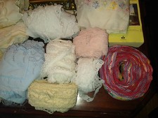 Bellissimo ricamo vintage in pizzo Guipure stile francese 12 disponibili