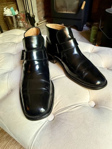 Stivali con fibbia - , loake