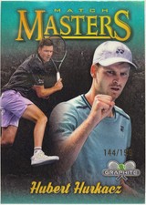 Huberj Hurkacz 144/199 Match Master Aqua Topps Tennis Graphite 2024