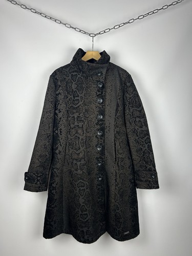 Cappotto asimmetrico broccato
