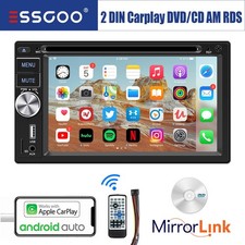 Autoradio 6.2" 2 DIN DVD CD