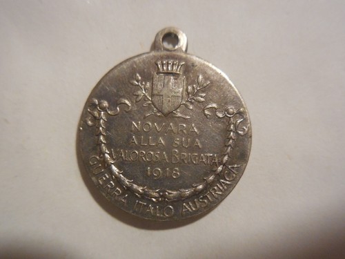 Medaglia brigata novara - novara, 1918