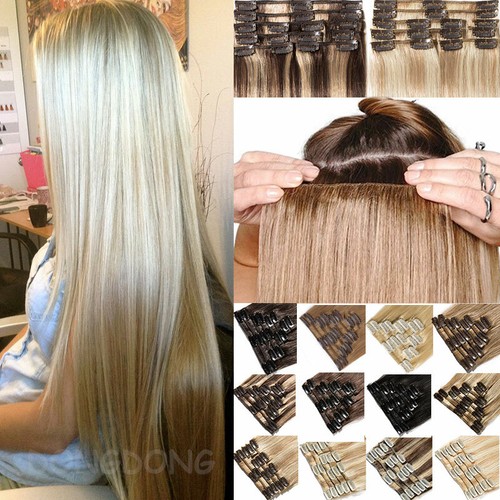 Extension capelli umani clip - extension,