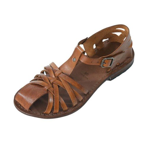 Sandali donna con suola cuoio - sandali,