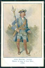 Militari Genio Italiano Minatori al tempo di Pietro Micca Edel cartolina XF0313