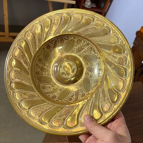 Antico piatto maiolica - , a