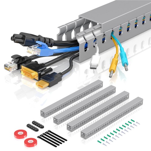 Kit canalina passacavi fessura - canalina,