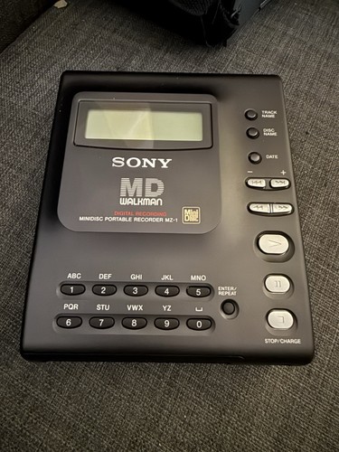 Sony minidisc - mz-1, (1992)