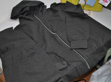RRD ROBERTO RICCI DESIGN CARDIGAN ZIP+PANT. ELASTICIZZATA TG XL-52 347,00 GRIGIO