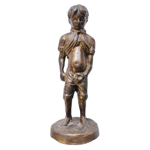 Statua scultura in bronzo - in,