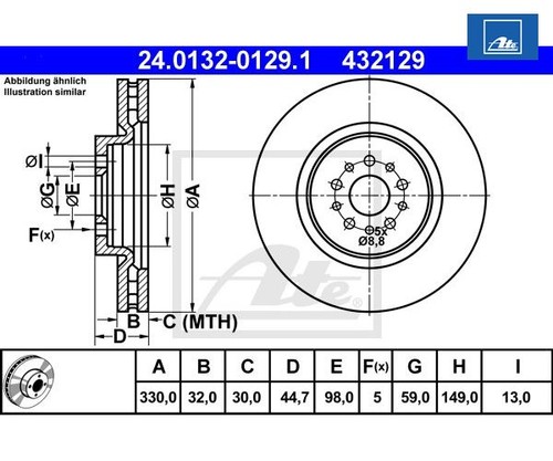 2pz disco freno ate - 2pz,