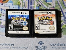 Pokemon Nero 2 e Bianco 2 Nintendo DS (cartucce AUTENTICHE) -Testato e Funzionante-