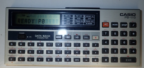 Casio 110 banca dati - casio,