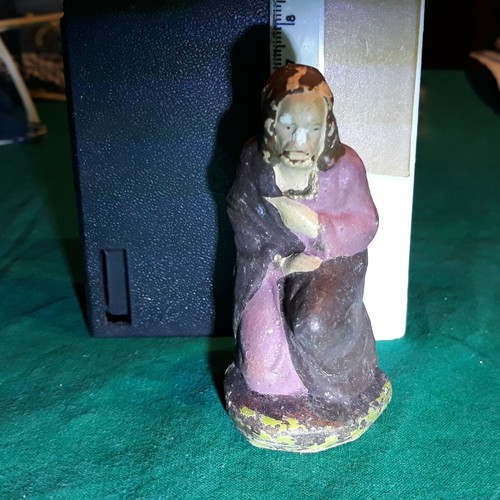 Vecchia statuina presepe in - -,